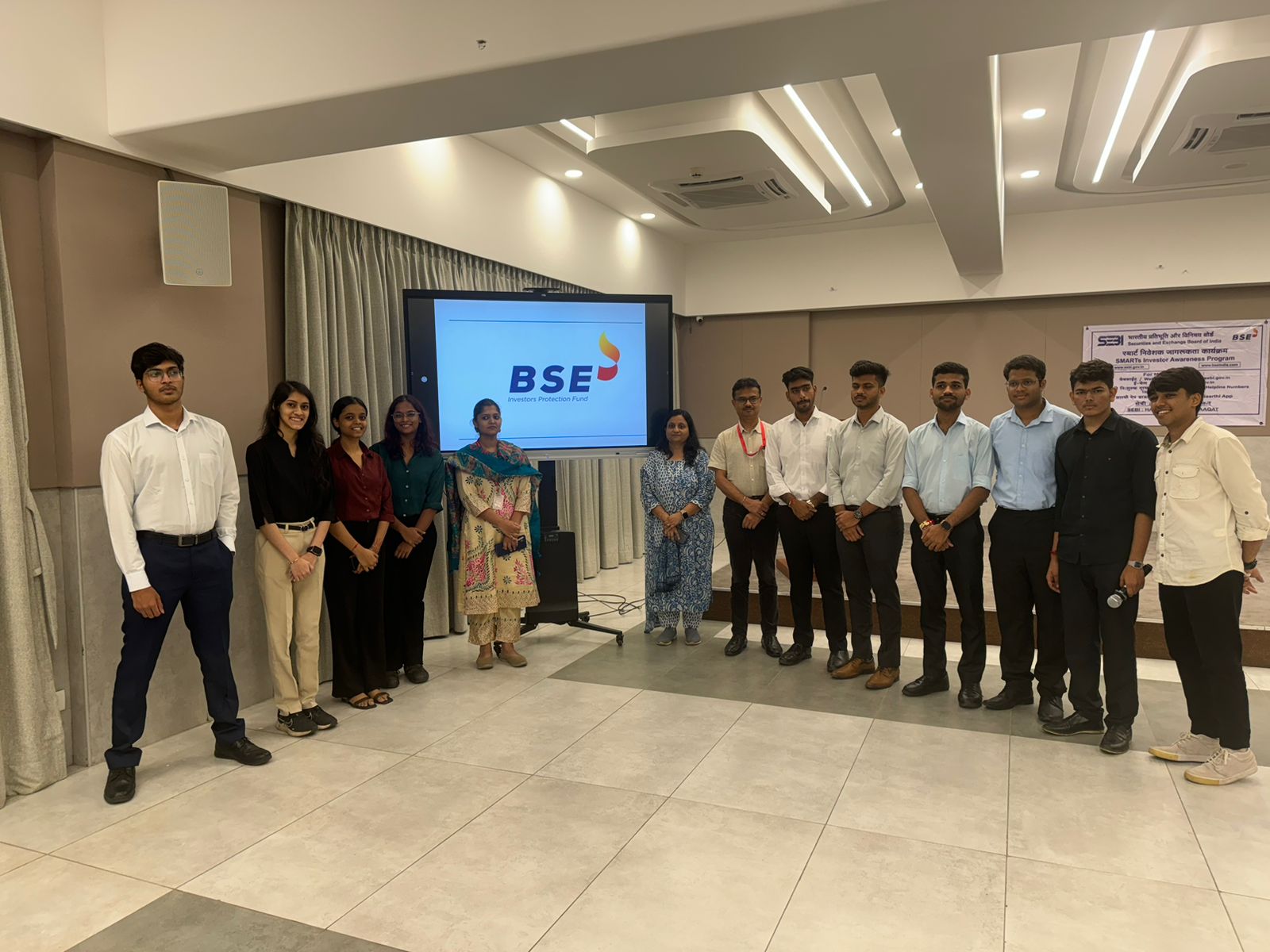 TCET Students gallery with Teachers and experts