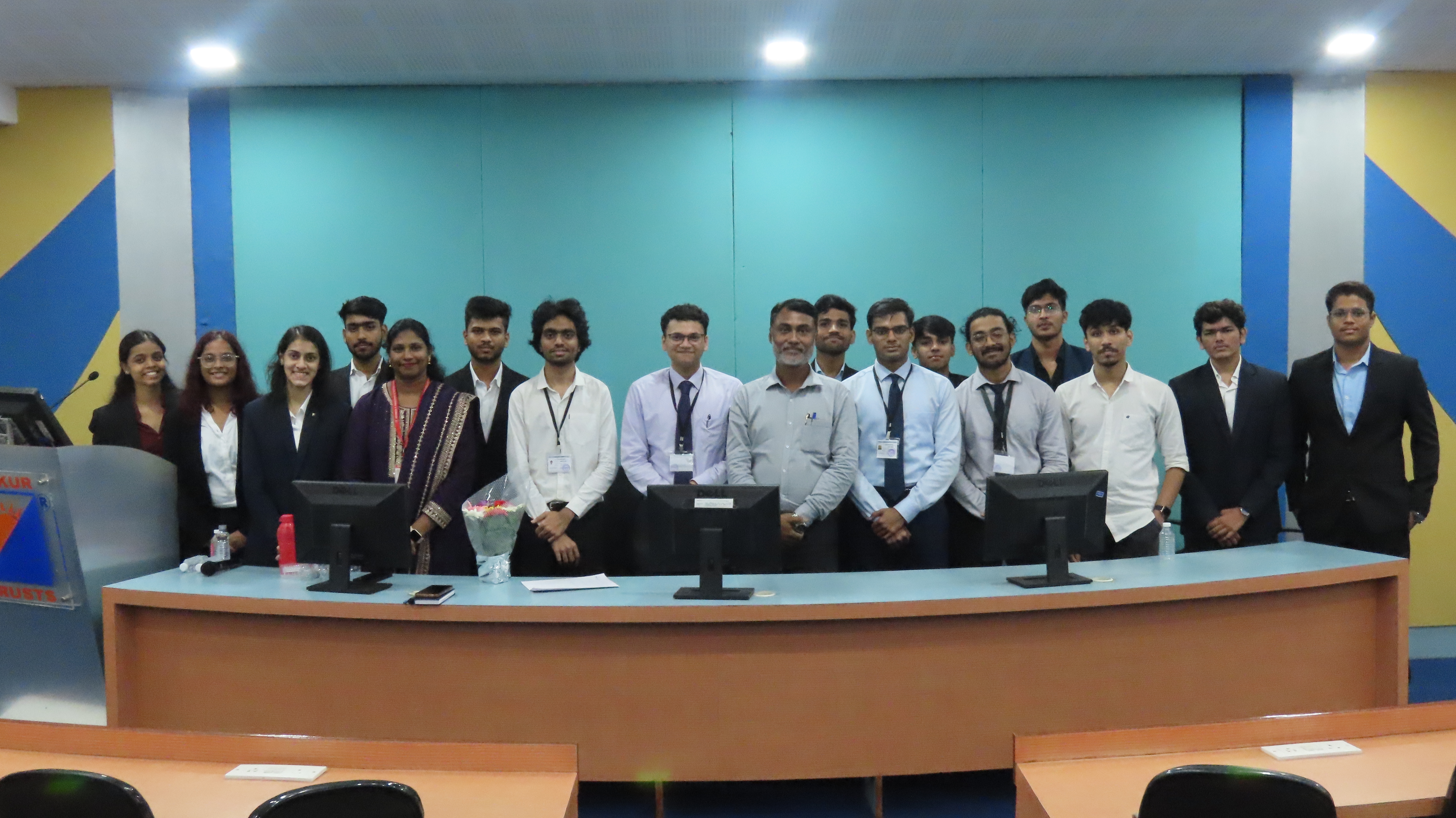 TCET Students gallery with Teachers and experts