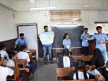 TCET Students gallery with Teachers and experts